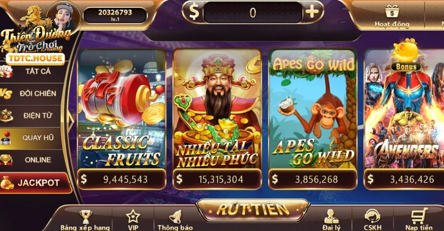 Hình ảnh game nổ hũ mt68vip
